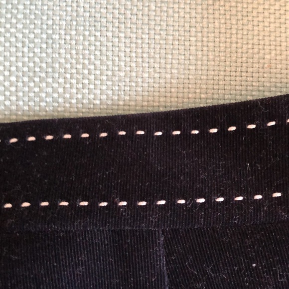 Black velvet skort - Picture 4 of 4